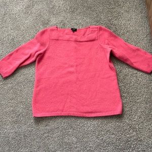 Talbots Cashmere 3/4 sleeve sweater